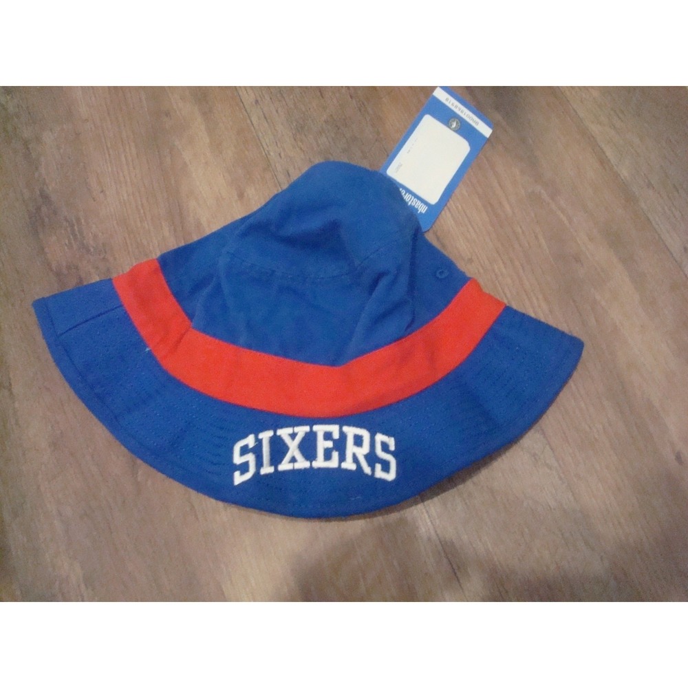 76ERS ADIDAS BEACH  FLOPPY BUCKET  HAT CAP VINTAGE DEADSTOCK‎ 04